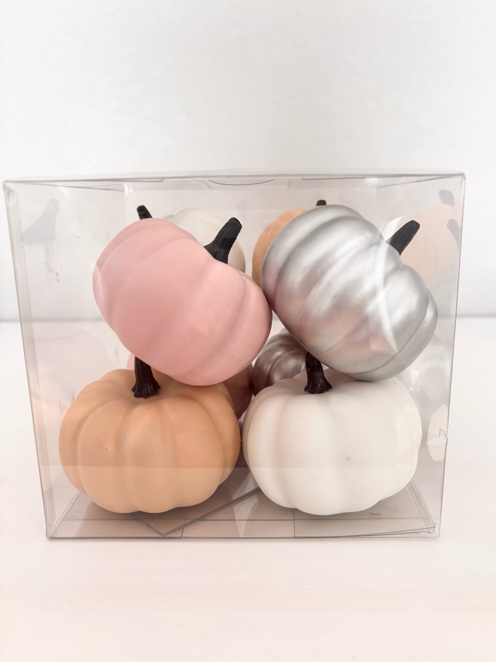 TARGET Pink-O-Ween Mini Pumpkins (8) NWT